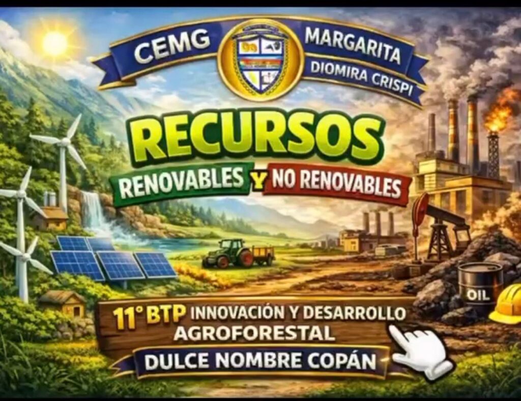 Los estudiantes explican el manejo de los recursos naturales